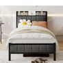 3ft Single Bed Frames with Storage Headboard Image 10