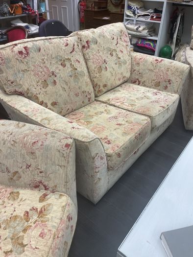 sofa and 2 armchairs