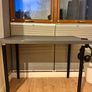 Grey desk 120x60 cm Image 4