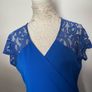 Quiz royal blue occasion dress plus size New with tags Image 3