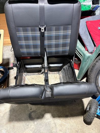 VW transporter T5 front double seat