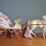 Vintage 1991 Barbie Crystal Carriage Image 3