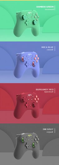 BRAND NEW Gamepad for Nintendo Switch PC Controller Bluetooth-compatible for Switch Lite/PC USB Data Cable Remote RED