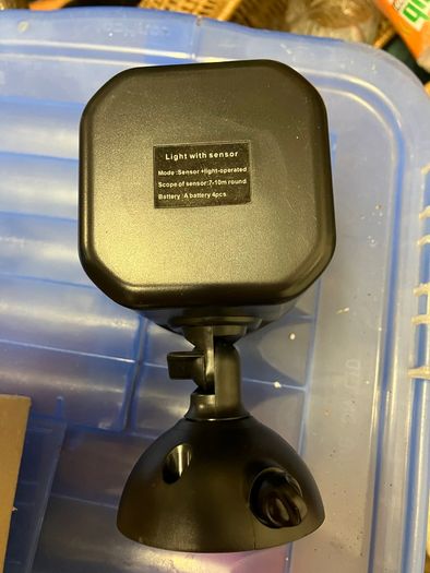 LED Spotlight with PIR motion sensor