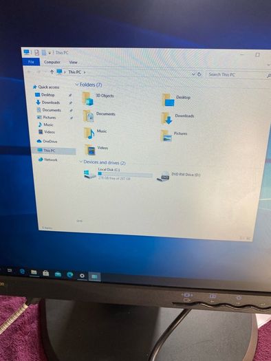 Sony Vaio i3 processor Laptop for sale + 17" Lcd Monitor