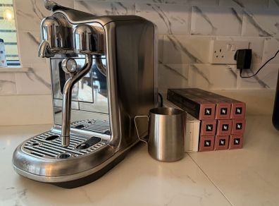 Sage Nespresso Creatista Pro Stainless Steel  90 Capsules