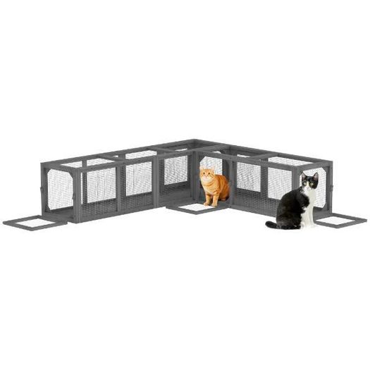 XXL Wooden Cat Tunnel