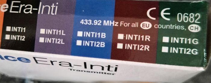 2 Nice gate remote