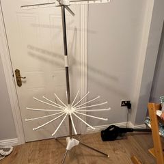 Baby Foldable Clothes Drying Rack, 3-Legged with Rotatable Hanger Arms, Drying Racks
