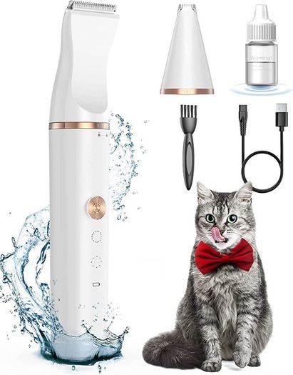 Dog Paw Trimmer, Silent Dog Clippers, Paw Trimmer for Dogs Hair Between Paws MULTIPLE COLOURS AVAILABLE (FREE POSTAGE)