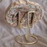 Fossilized wood, Madagascar, Triassic period. With metal display stand. Image 6