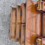 Antique Victorian Walnut Mirrored Vanity Dresser Image 9