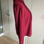 zara deep red blouse uk 10 Image 3