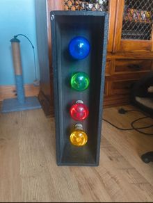 Electro Vision Retro Vintage 80's Disco Light. Free Tracked Postage!