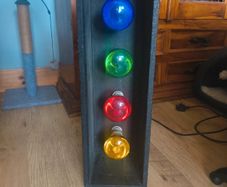 Electro Vision Retro Vintage 80's Disco Light. Free Tracked Postage!