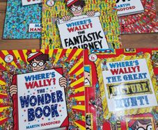 5 x Where's Wally books