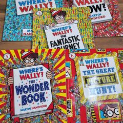 5 x Where's Wally books