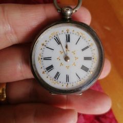 Vintage Silver Pocket Watch