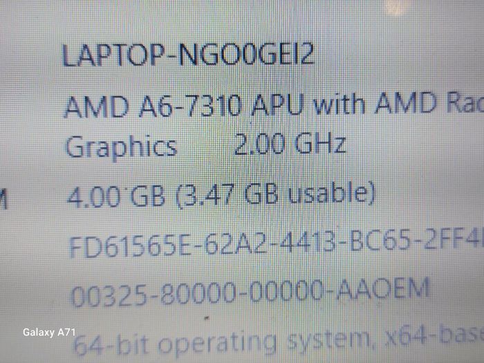 HP Pavillion Green, 4GB Ram, AMD A6-7310 APU with AMD Radeon R4 Graphics, 2.0GHz, Windows 10, Microsoft Edge, Chrome