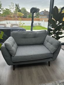 DFS Zinc Cuddler Sofa