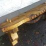 Rustic Driftwood Floating Shelf / Mantel Image 5