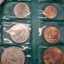 Ireland 1964 1965 Beautiful Uncirculated Lustrous Coin Set in Original Holder Image 2