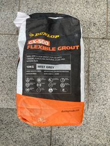 Grout for tiles