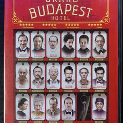 The Grand Budapest Hotel (Wes Anderson Film) [2014] Ralph Fiennes, Tilda Swinton, F. Murray Abraham, Tony Revolori, Adrien Brody & Willem Dafoe [Movie DVD] Academy Award Winner
