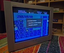 Sony Trinitron KV-21fx30k crt gaming TV