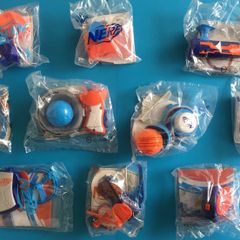 Hasbro 2017 Nerf toys (made for McDonald's) full collection new and sealed