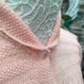Cute Baby pink peachy fine knit cardigan Image 2