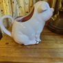 Ceramic Pig Container. Pale pink. Image 4