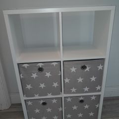 Cube Storage Unit from Woodies, like new. Similar to Kallax.