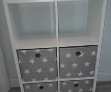 Cube Storage Unit, from Woodies, like new. Similar to Kallax.
