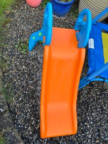 Grow'n Up Qwikfold Climb 'n' Garden Slide Orange