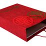 Red and Gold Lucky Chinese Pattern Boutique/Retail/Gift Carrier Bags with String Handles Image 4