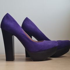 Purple Platform Heels