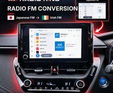 Toyota 11th Gen Japanese Radio to Irish FM Conversion