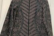Grey Tia Zipped Jacket        New with Tags        Size 10