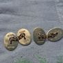 9k Gold Art Deco Cufflinks Image 7