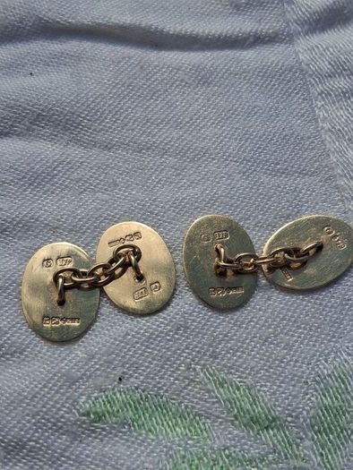 9k Gold Art Deco Cufflinks