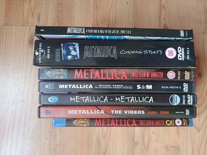 Metallica DVD collection