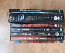 Metallica DVD collection