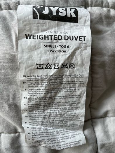Weighted Duvet for Sale