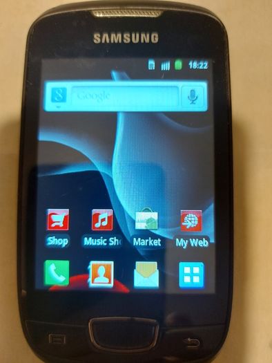Samsung Galaxy Mini, Model No. GT-S5570, in excellent working condition