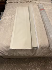 2 x electric roller blinds