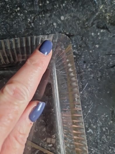 vintage glass tray