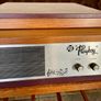 Vintage Mid Century Rare PYE Playboy Portable Vinyl Record Player in Teak Case Faulty Image 4