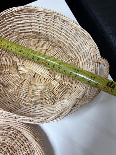 collection of various wicker baskets