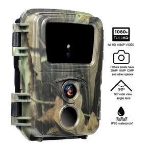 Mini Trail Camera Wildlife Cameras 20MP 1080P Forest Animal Cam Photo Trap Surveillance Tracking